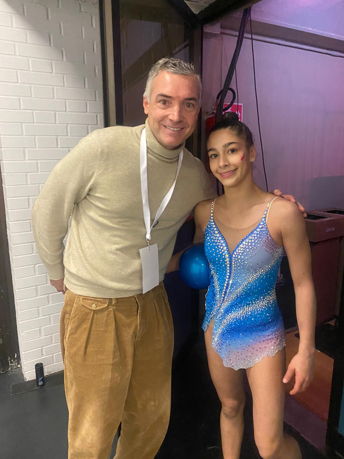 Al Gran Prix della Ginnastica con la campionessa Sofia Raffaeli